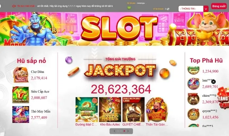 Chơi Nổ Hũ V7Bet nhận thưởng khủng