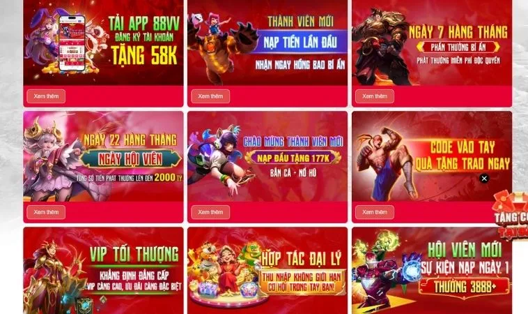 Chương Trình Khuyến Mãi Tại V7Bet Hấp Dẫn Nhất Dành Cho Hội Viên Mới 1 Các chương trình khuyến mãi V7Bet hấp dẫn tặng hội viên