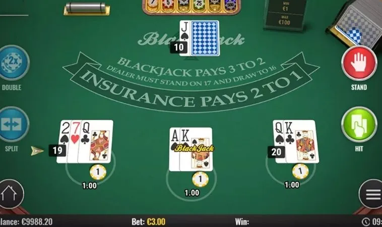 Blackjack Tại V7Bet