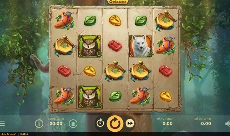 Giao diện chơi Nổ Hũ Rừng Xanh Tại V7Bet